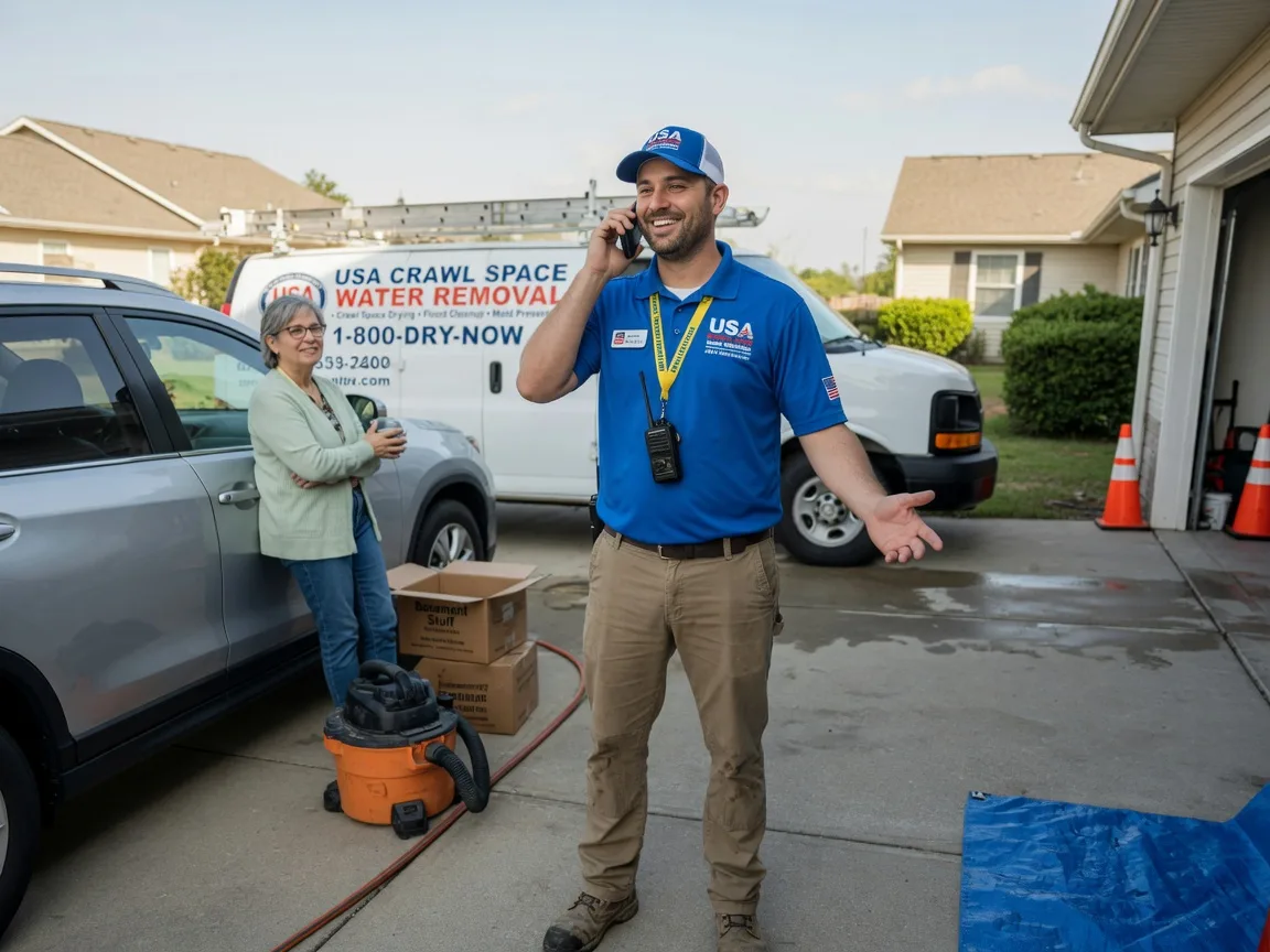 Crawl Space Water Removal Mountainburg, AR FAQs